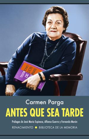 ANTES QUE SEA TARDE