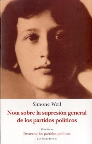 NOTA SOBRE LA SUPRESIÓN GENERAL DE LOS PARTIDOS POLÍTICOS